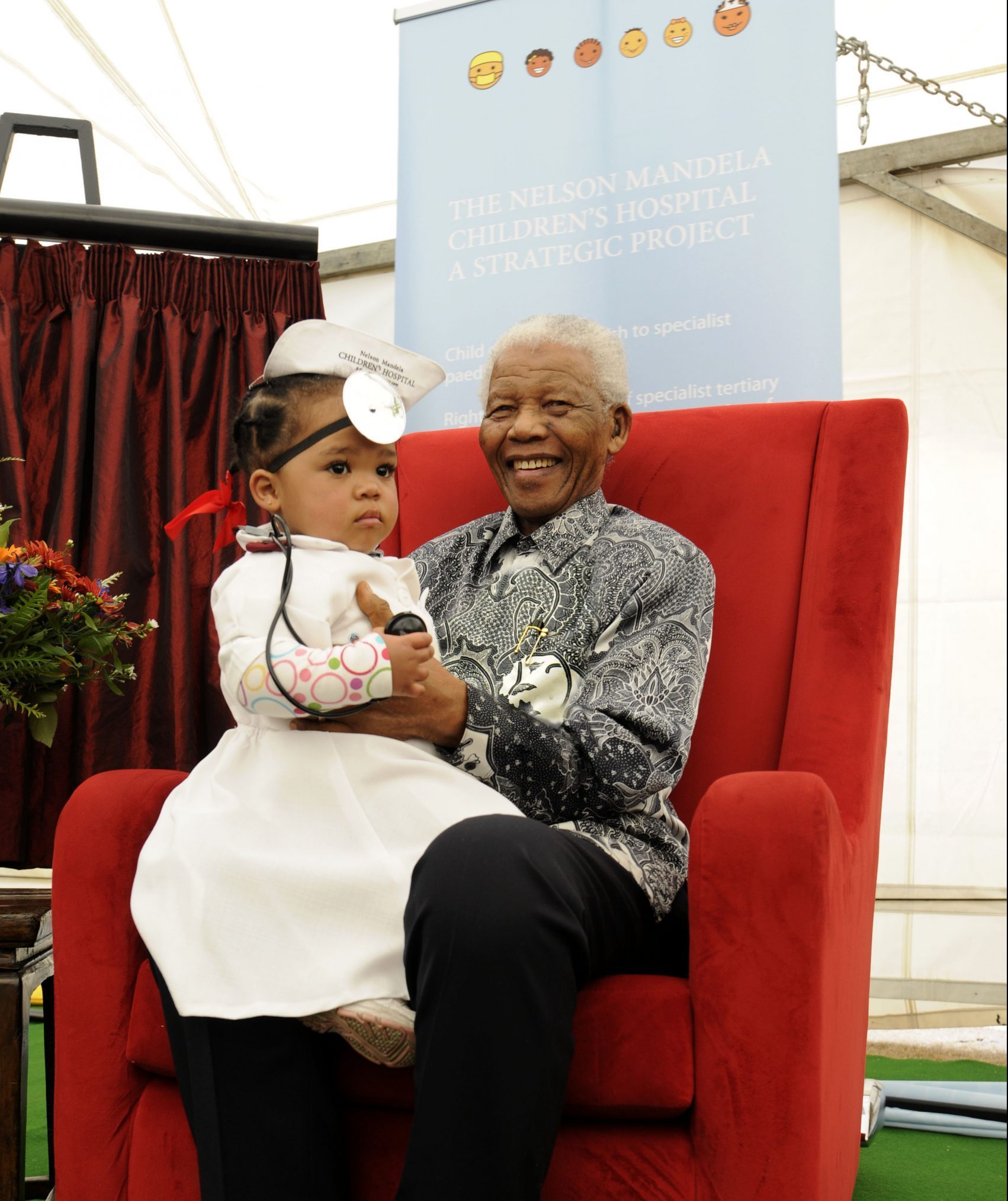 Medical treatment for children in South Africa, with the Nelson Mandela Children’s Hospital